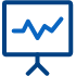 Icon representing measuring audience interest in your content