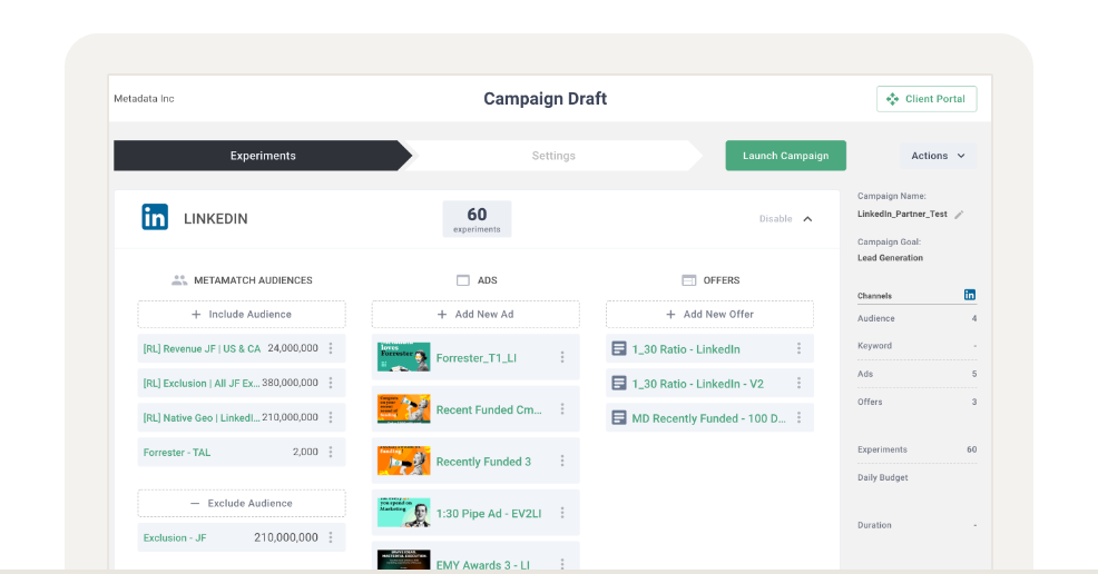 An illustration of a campaign draft.
