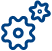 Icon of two gears