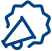 Icon of a megaphone